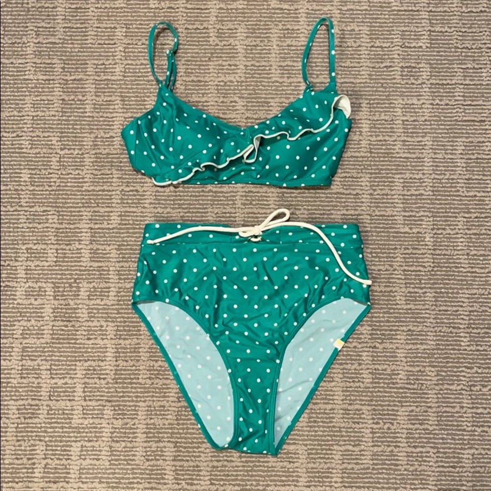 Summersalt Seaglass Dot Bikini Size 4
